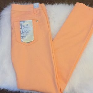Pastel orange pants